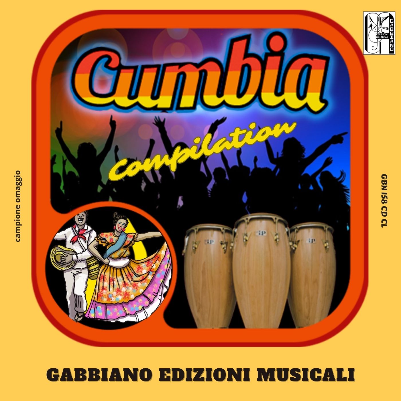 GBN158CD/CL - CUMBIA (Compilation) - Volume 58